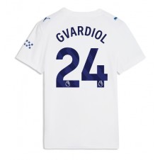 Manchester City Josko Gvardiol #24 Tredje Tröja Dam 2026-27 Korta ärmar